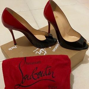 Christian Louboutin -Yootish 100 patent degrade